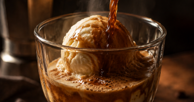 Il famoso affogato italiano che delizia i palati più esigenti.